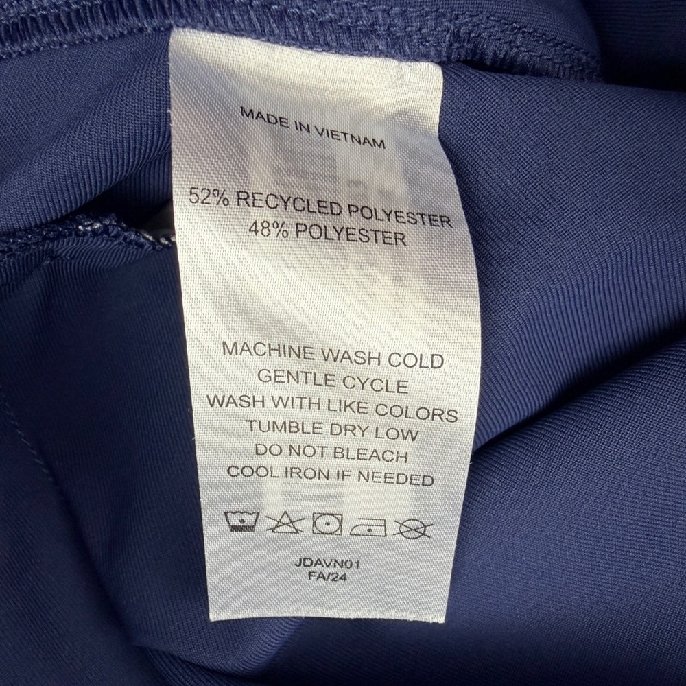 Quince Mens Stretch Chino Pants Navy Blue Performance Trousers 34x34 NWT - Picture 4 of 8